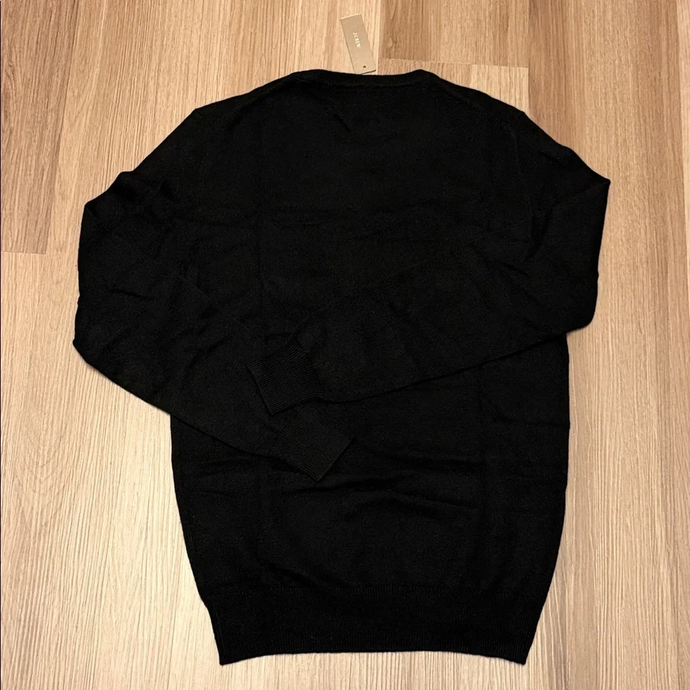 J. Crew Men’s Black Crewneck Sweater